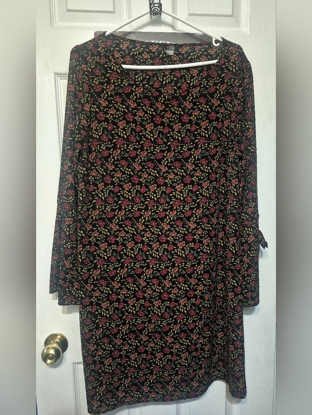 Amanda Green Size XL Sheath Dress fully lined. Fall Colors, fantastic With Boots
